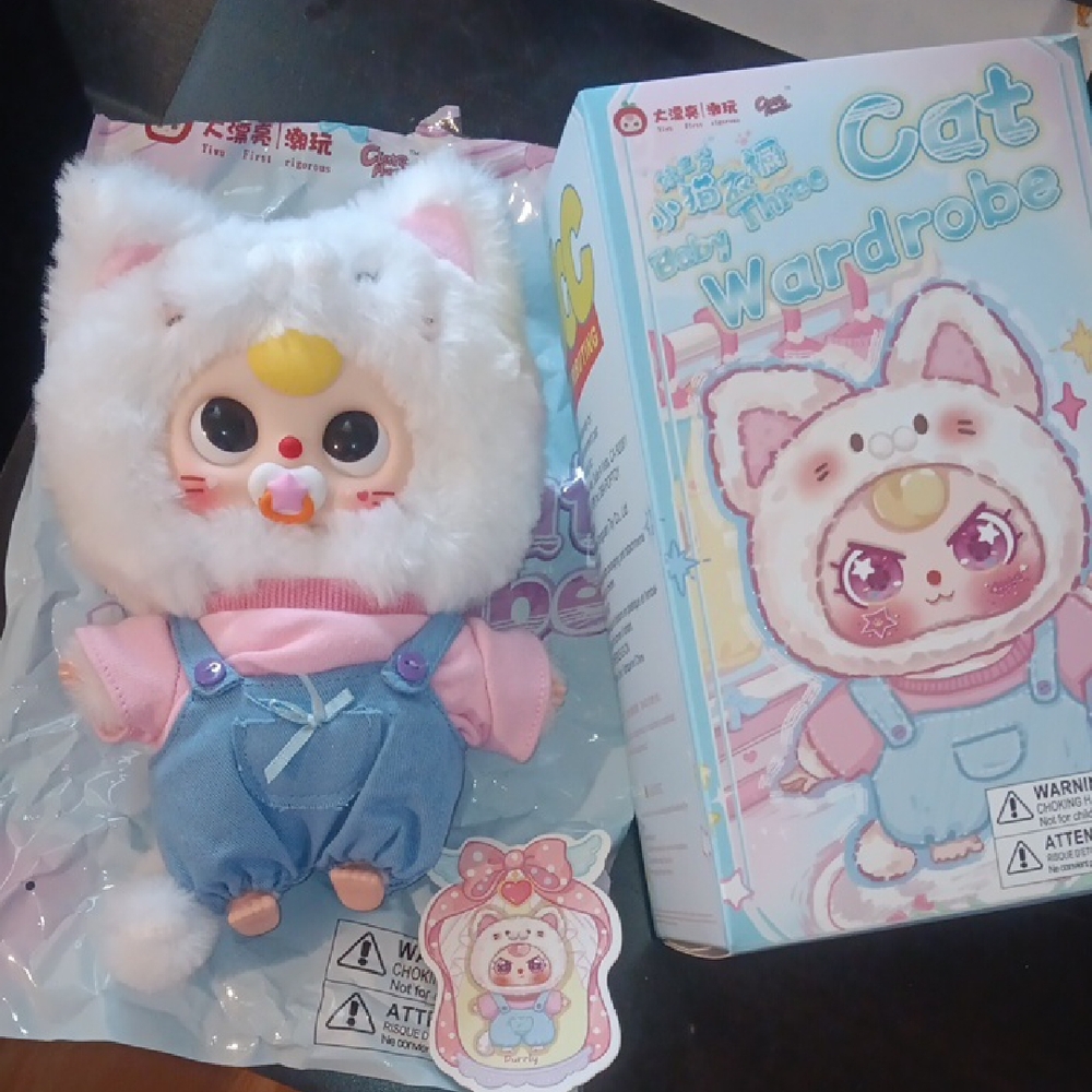 Purrly Baby Three Cat Wardrobe